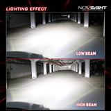 Novsights 9005 10000LM 60W LED Headlight Conversion Kit Car Bulb Fog Driving Light 6500K