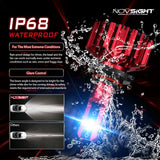 Novsights 9005 10000LM 60W LED Headlight Conversion Kit Car Bulb Fog Driving Light 6500K