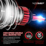 Novsights 9005 10000LM 60W LED Headlight Conversion Kit Car Bulb Fog Driving Light 6500K