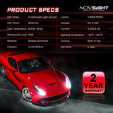 Novsights 9005 10000LM 60W LED Headlight Conversion Kit Car Bulb Fog Driving Light 6500K
